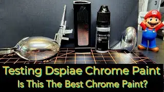 Testing Dspiae Chrome Paint - Is This The Best Chrome Paint For Models?