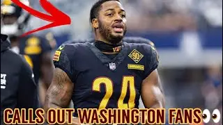 Antonio Gibson Calls OUT Washington Commanders Fans👀 “There Is No Excuse Not To Show Up This Year”