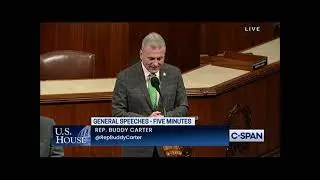Rep. Carter's Speech on Access to Drugs for Alzheimer Patients