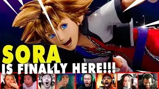Reactors Reaction To Seeing Kingdom Hearts Sora In Super Smash Bros Ultimate | Mixed Reactions