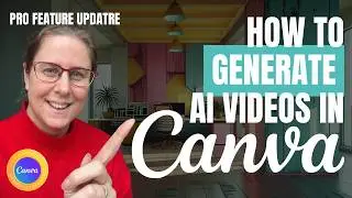 CANVA'S BRAND NEW AI VIDEO GENERATOR 