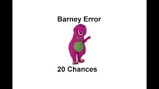 Barney Error Game (itch.io game) [Inspired by RecordGuy626 and NitroG]