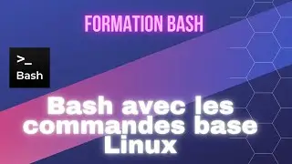 Programmation Bash Linux : Bash aves les commandes Base Linux