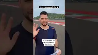 salam pembalap moto GP tes pramusim #shorts #youtubeshorts
