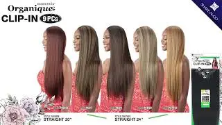 Organique 9pcs Clip-In - STRAIGHT 20