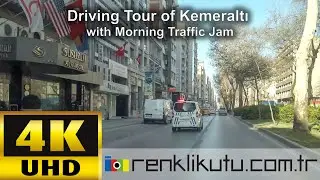 Driving Tour of Kemeraltı with Morning Traffic Jam