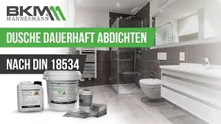 BKM SRA - Dusche dauerhaft abdichten - Wasserdichte Wände! | BKM.MANNESMANN