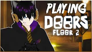 Playing DOORS (Floor 2) For The First Time | Feat. Friends
