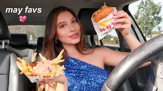 in n out mukbang!! :) 🍔🍟