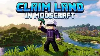 HOW TO CLAIM LAND IN MODSCRAFT🪓