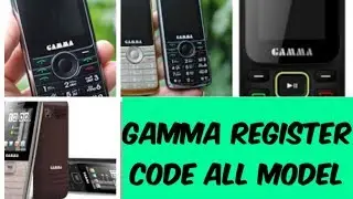 All GAMMA Mobiles invalid Sim Codes | All Gamma Keypad Invalid SIm