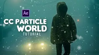 CC Particle world Animation After Effects Tutorial