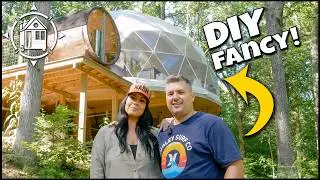 They built a LUXURY  DOME HOME for $200k, & people are shook