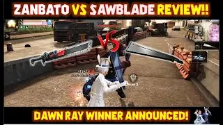 LifeAfter - Zanbato vs Sawblade review!new zanbato melee blade,does it worth it?Winner announced!