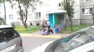 old people fight -Street fighter/Mortal Combat