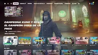 Jugando fornite fncs