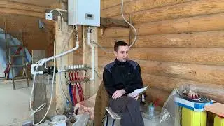 Первые итоги отопления дома теплым полом