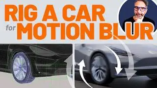 Photorealistic Motion Blur for spinning Wheels! — [ Corona for 3ds Max ]