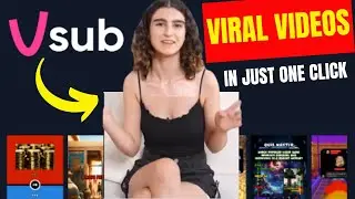 🤖 Vsub Ai:➜Transforming Faceless Video Creation ! Best AI Video Generator