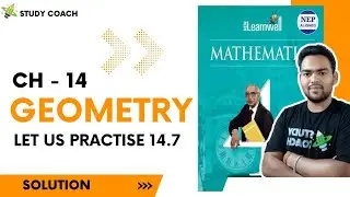 class 4 Geometry CH-14 learnwell mathematics let us practice 14.7 | #study_coach
