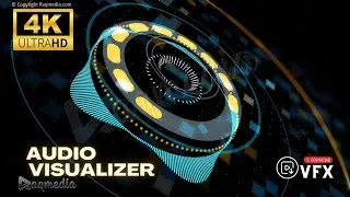 Audio Spectrum Visualizer Background Music Visualizer Video Graphics
