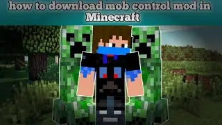 how to control any mob in Minecraft with mod 😎😅
