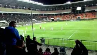 Олимпик - Шахтер 1-1, нарезка, эмоции космос