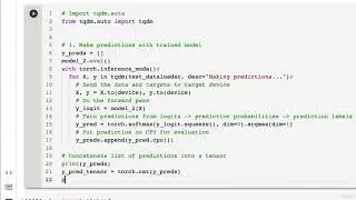 31  Making Predictions and Importing Libraries to Plot a Confusion Matrix