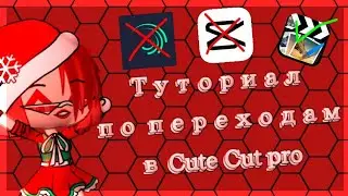 🌿🗿Туториал по переходам в Cute Cut pro |1 часть| ЧИТ.ОПИС🌿🗿