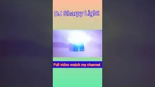 how to make dj sharpy light at home|