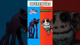 DIFERENCIAS ENTRE LOS SMILING CRITTERS VS ZOONOMALY 🐸 SIMBA 