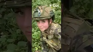 Молоденька дівчина — воїн ЗСУ 🫡❤️🫶🏻 