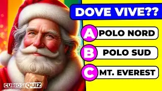 Indovina 20 CURIOSITA' riguardo il NATALE | Quiz Natalizio