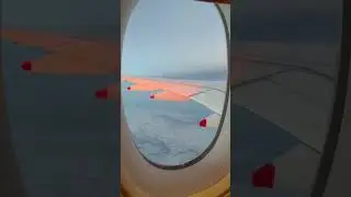 A view we all need from our window. #travel #viral #shortvideo #plane #view #awesome #trending #sky