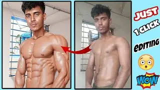 Instagram  trending 3D AI six pack body editing 2023 Ai🔥😍🔰