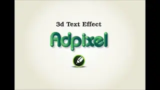 3d Text Effect in Coreldraw Tutorial 