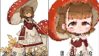 Speed Edit//Gacha club// oc girl//ibispaint X