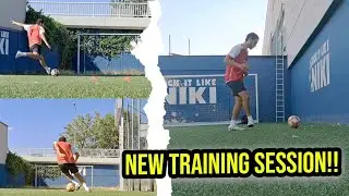 football Individual training session