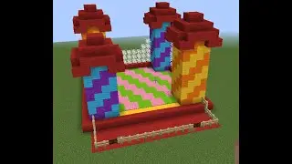 СТРОЮ НАДУВНОЙ ЗАМОК В МАЙНКРАФТ!|Minecraft 1.12.2|Часть 1.
