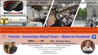 BIM2fusedVR - Tutorial - Posting a Virtual Tours & 360 Panoramas to Facebook