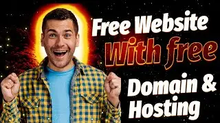 Free website for Blogging 2024 |  Free Domain & Hosting 2024 | Free .Com Domain Name | free Domain