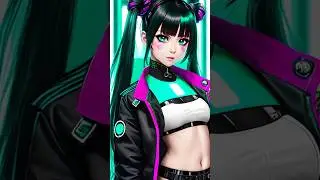 Attempting to recreate Rebecca from Cyberpunk: Edgerunners part 2