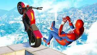 GTA 5 SPIDERMAN Epic Ragdolls, Fails Ep. 2 (Ragdolls Physics)