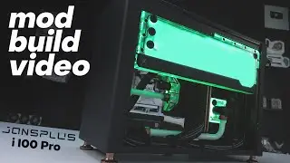 Jonsplus i100 Pro, BIG ITX - Mod Build Video + Temps