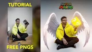 Super Mario Photo Editing Turorial - Free PicsArt PNGs