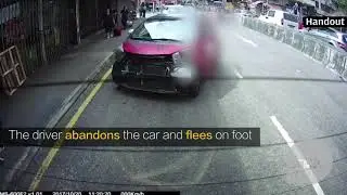 Manhunt for hit-and-run driver