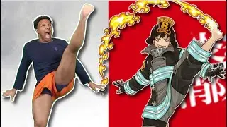 How To Kick Like SHINRA From Fire Force!!!