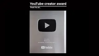 100k family | Silver play button| Unboxing and review