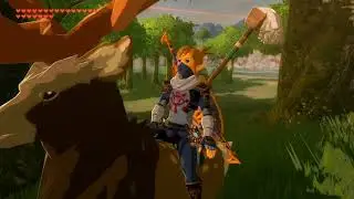 Link Gets Down – Breath of the Wild Geddan