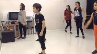Starbright Dance Troupe Jazz 4 Dancing at class 22 Jun 14